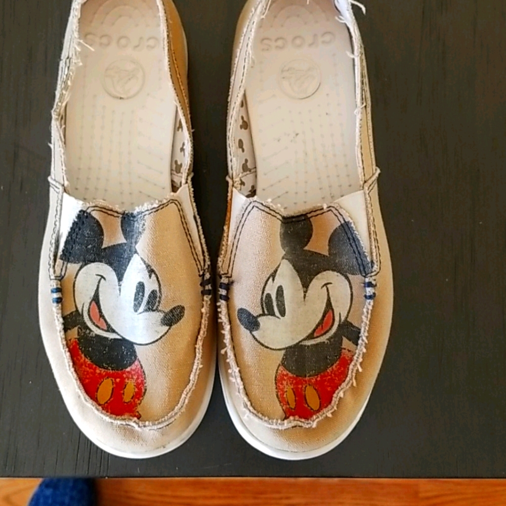 Mickey Mouse Womans Crocs